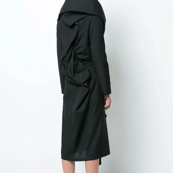 Yohji Yamamoto Gathered Dress